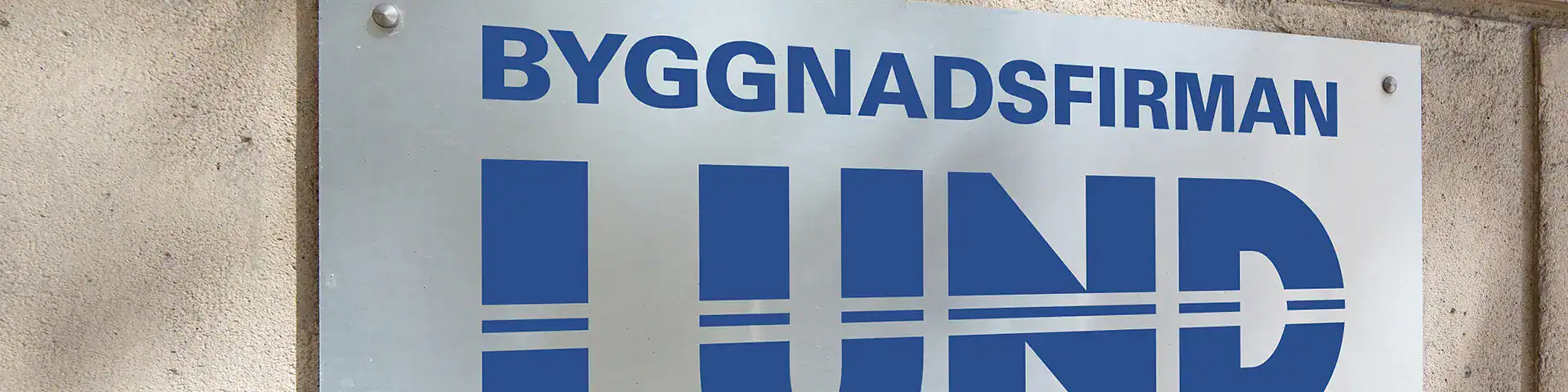 Kontakta Byggnads­firman Lund